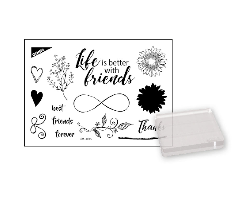 Stempel Mini Set Friends