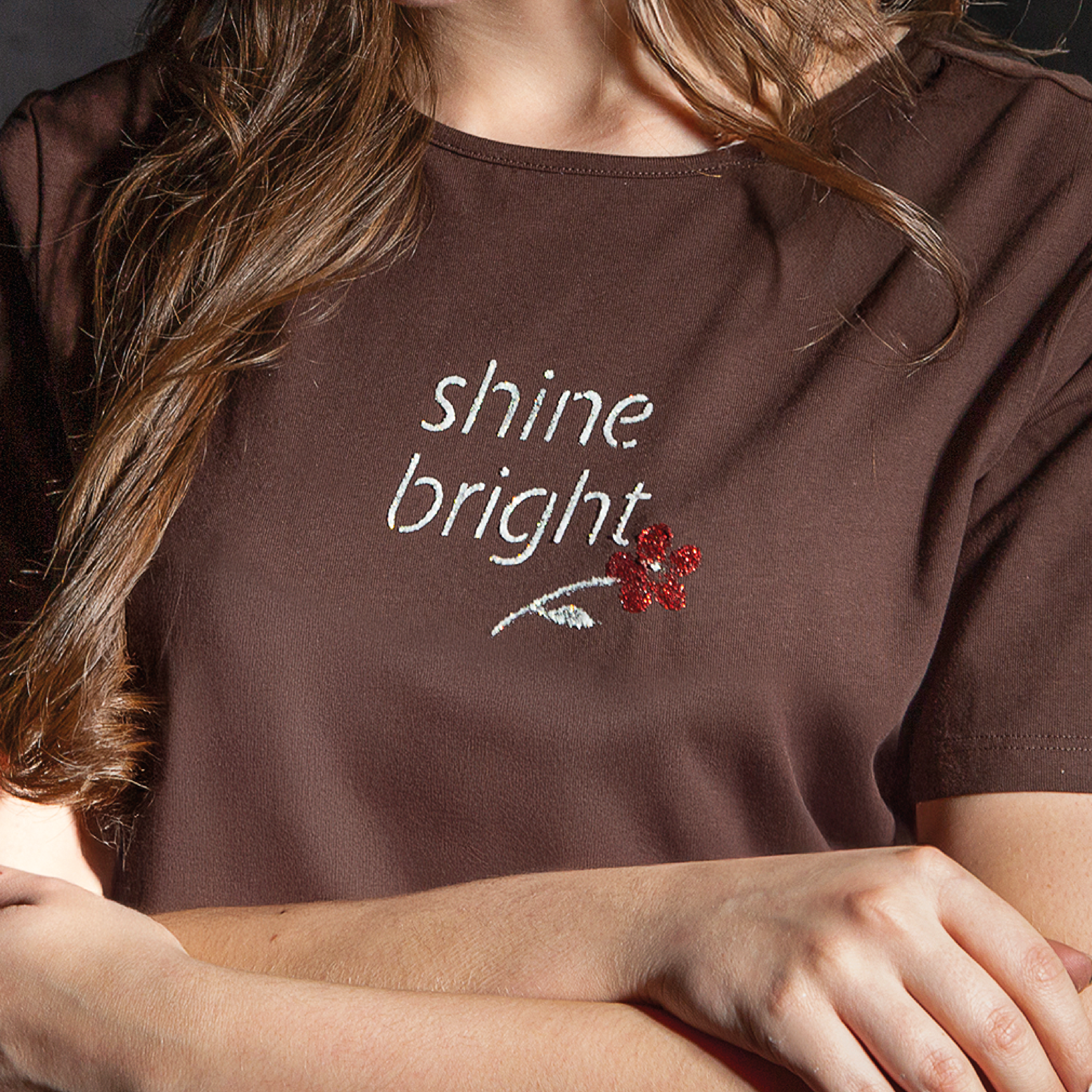 GlitzerCreme Textil Weiß