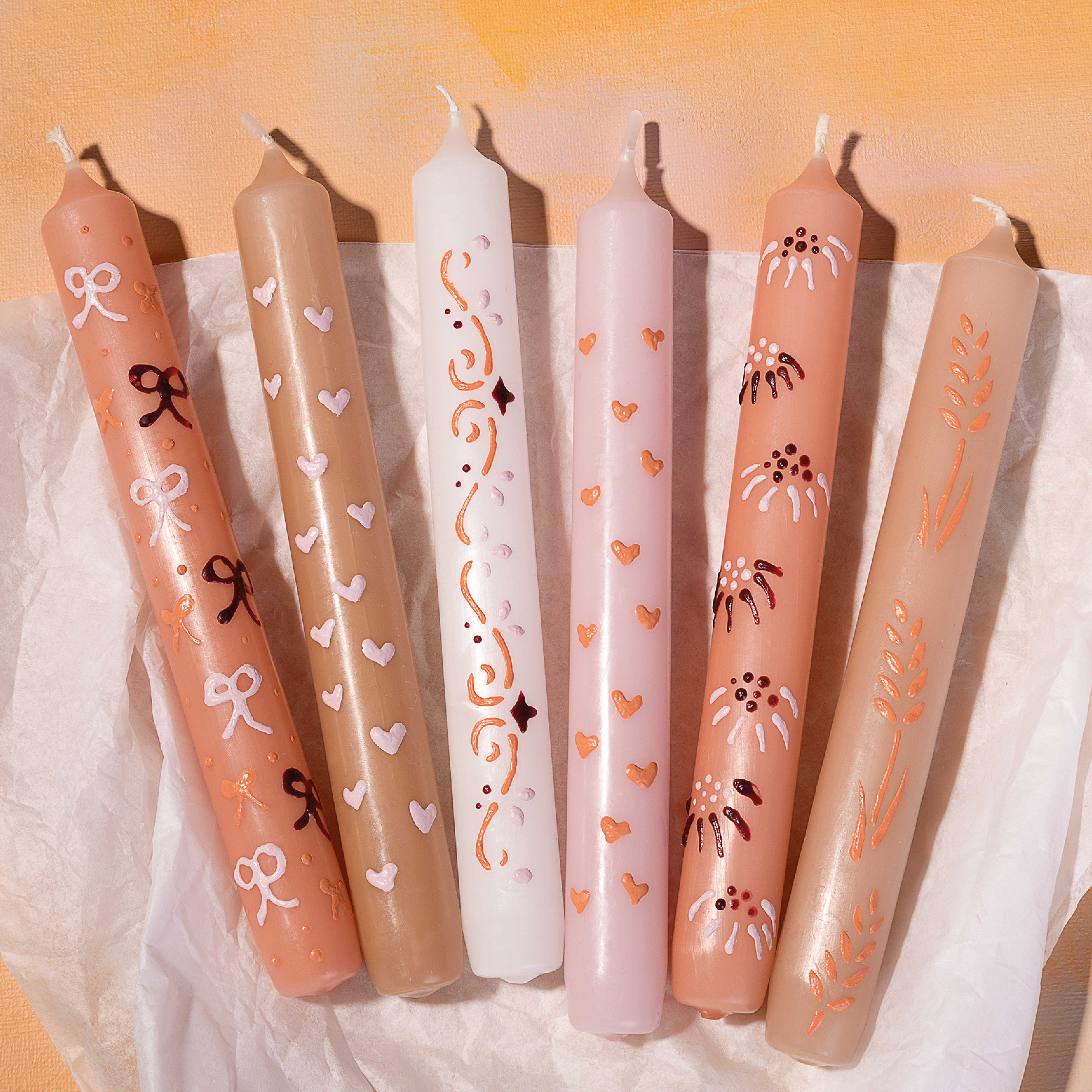 WachsDecor Hellrosa Einzelfarbe