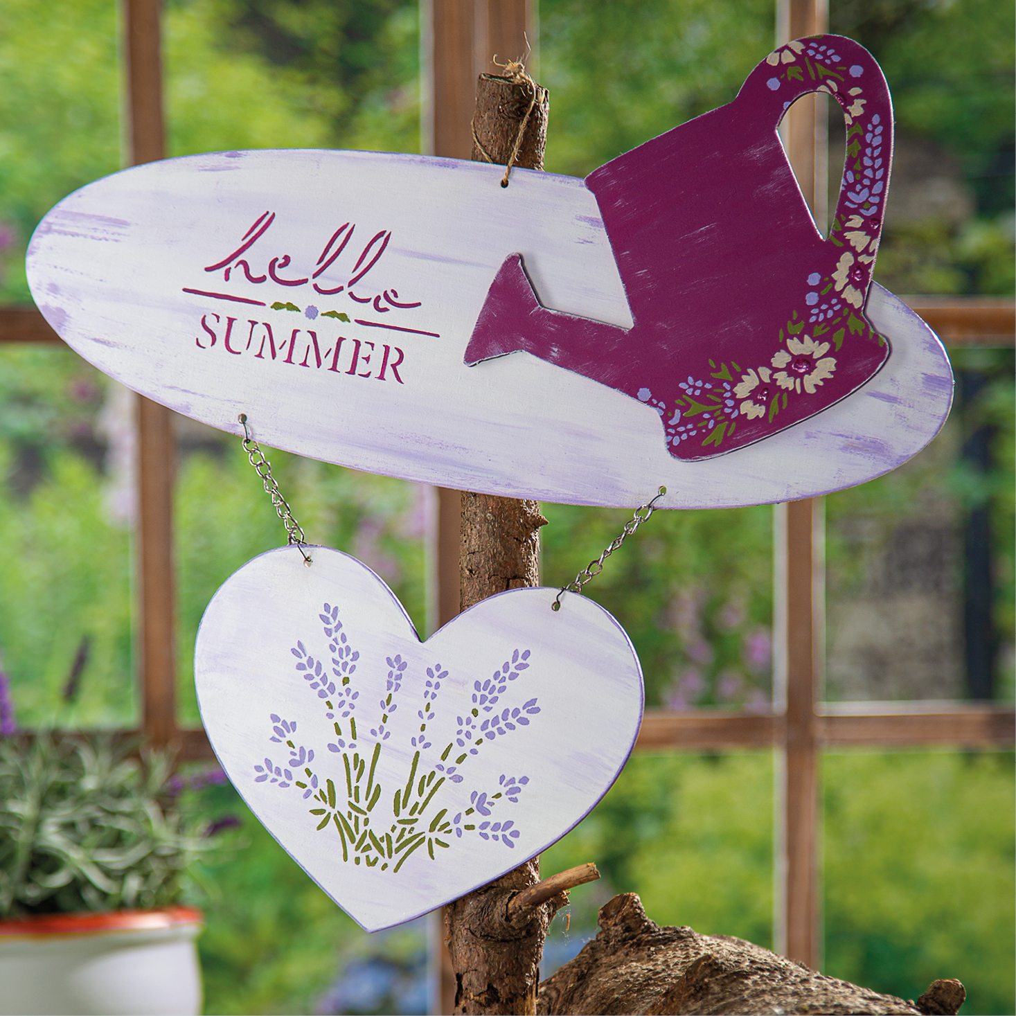 MDF Schilder Set Sommer 