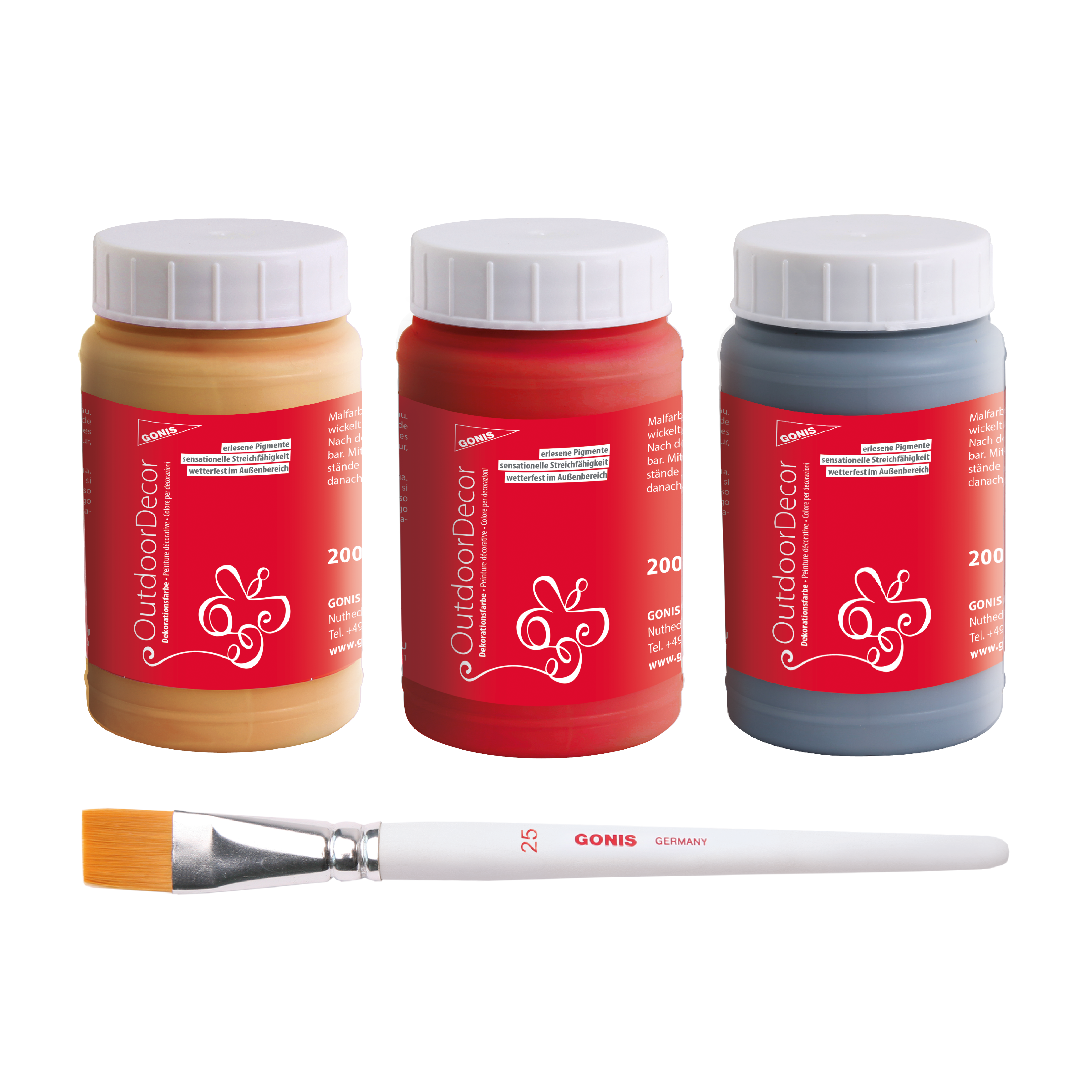 OutdoorDecor Set MiniCrafties Außenfarben