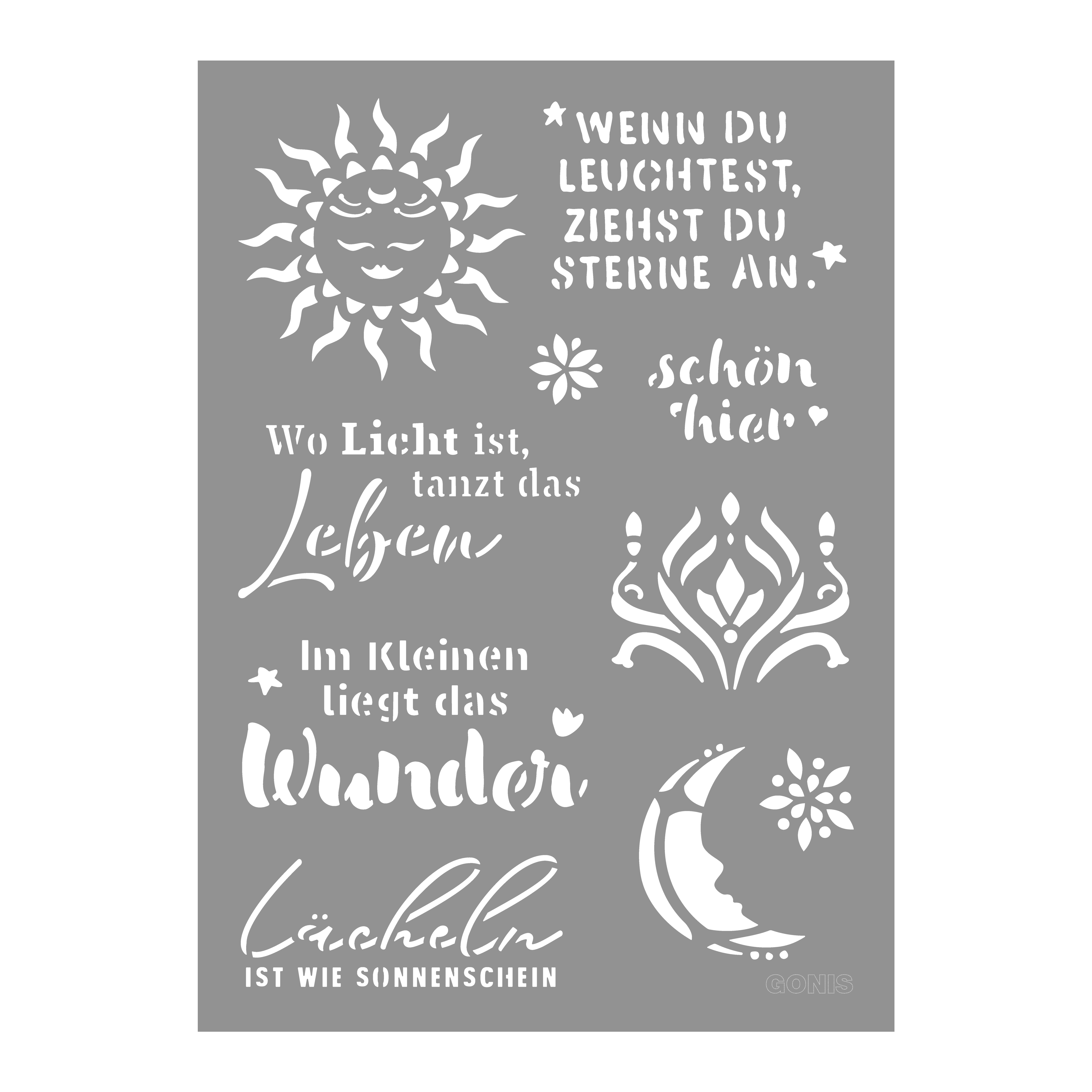 Flexschablone Innere Göttin