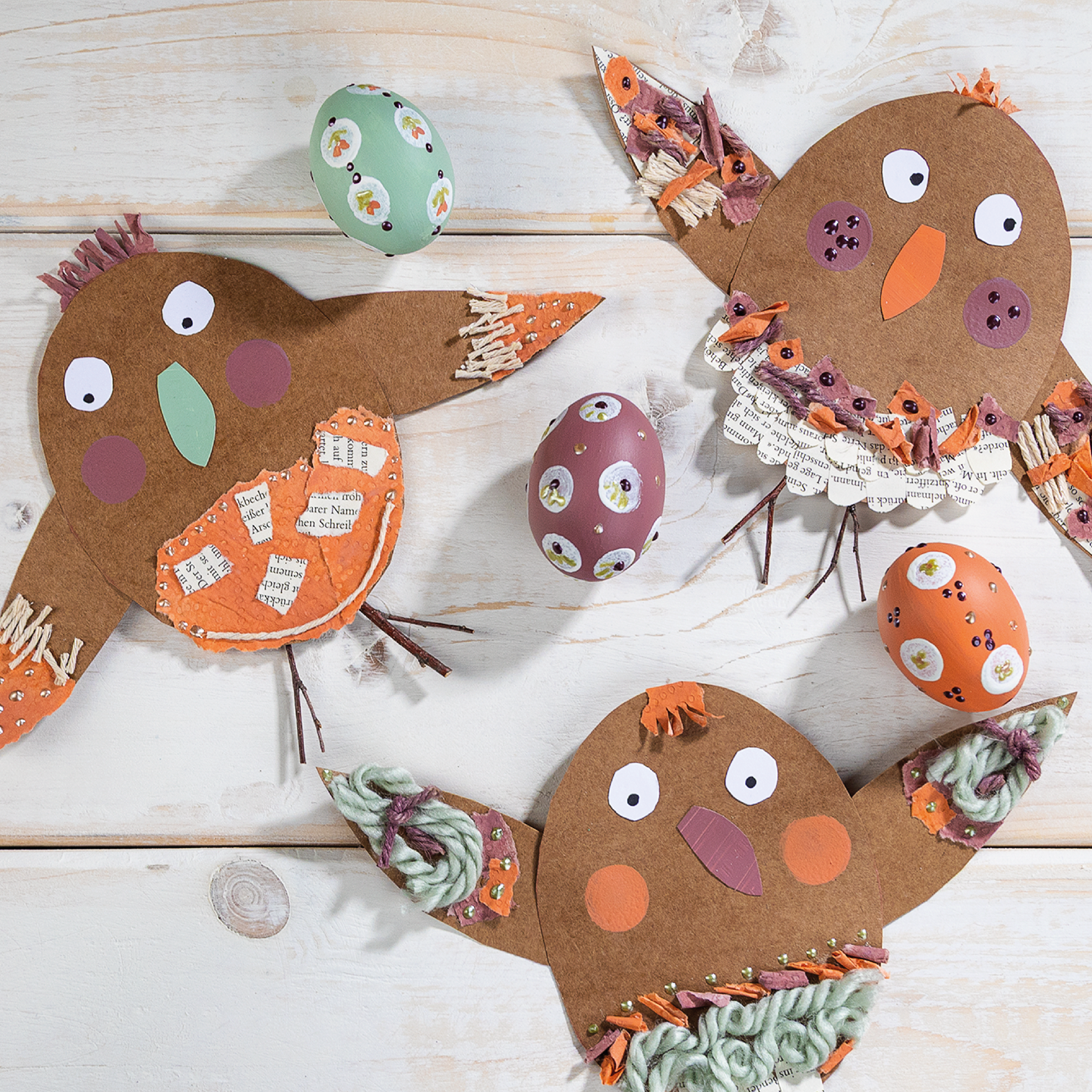 DecoPointer Set Rustik Ostern Perlenmalfarben