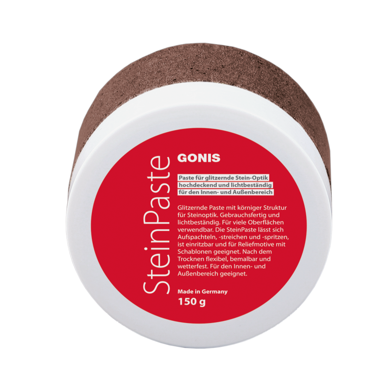 SteinPaste Schokobraun