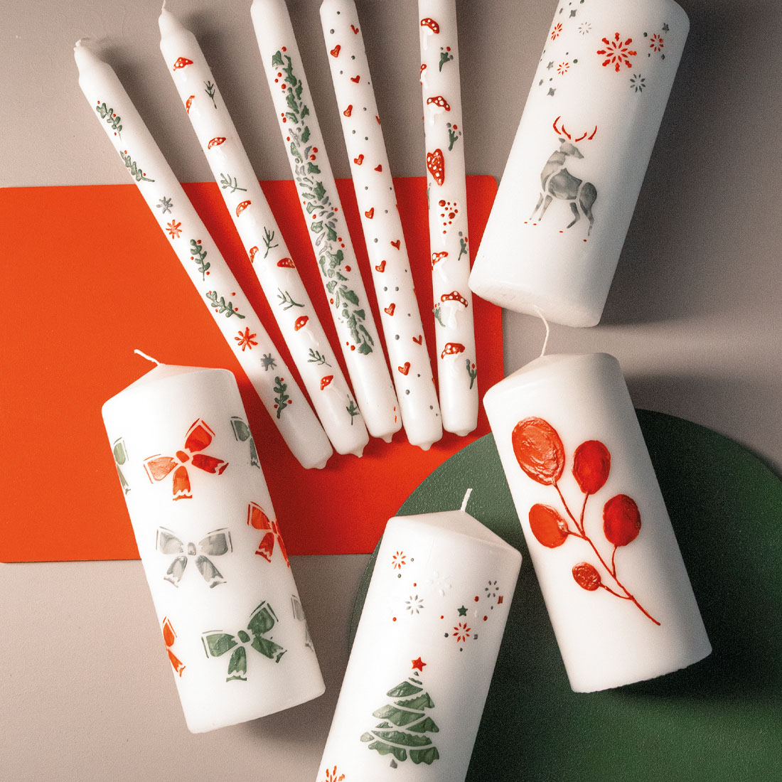 WachsDecor Avocado Einzelfarbe