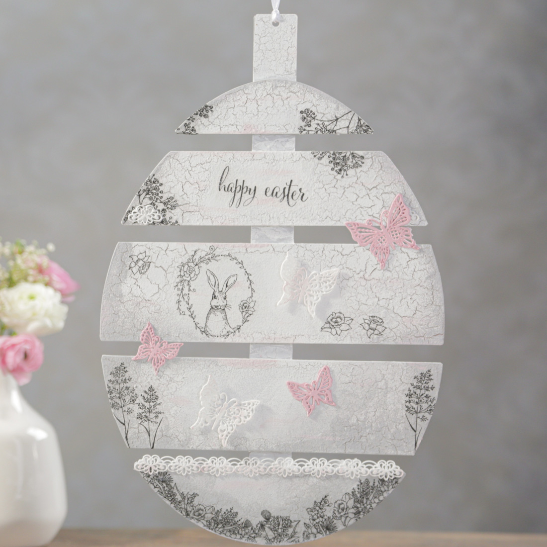 Shabby Chic Set Ostern